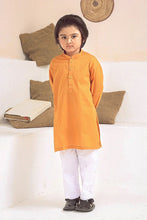 Load image into Gallery viewer, Istor - Stitched  - Kids Kurta - Orange - IST-102