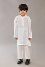 Load image into Gallery viewer, Istor - Stitched  - Kids Kurta - White - IST-107