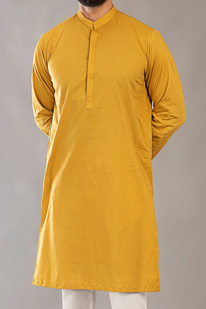 Istor - 1 Pc Stitched - Yellow Kurta - IST-133