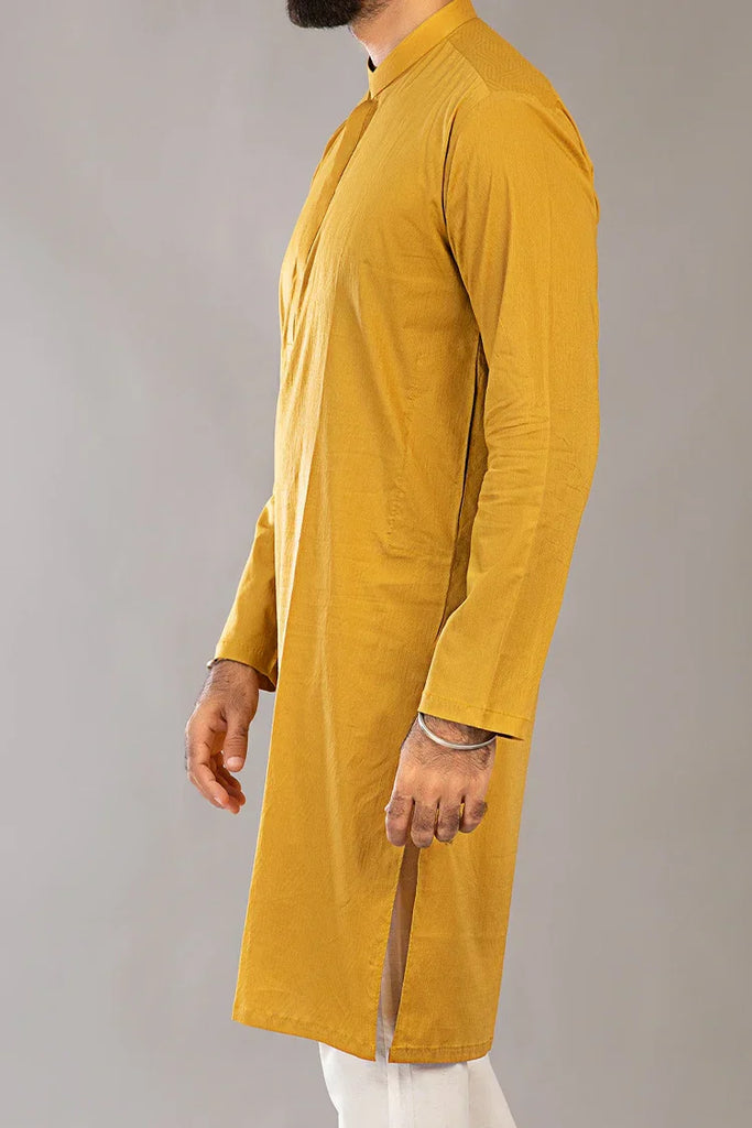 Istor - 1 Pc Stitched - Yellow Kurta - IST-133