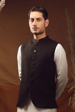 Load image into Gallery viewer, Istor - Waistcoat - Wool Blend - Black - IST-57