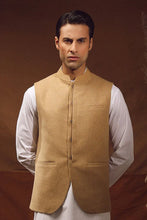 Load image into Gallery viewer, Istor - Waistcoat - Tweed - Light Khaki - IST-59