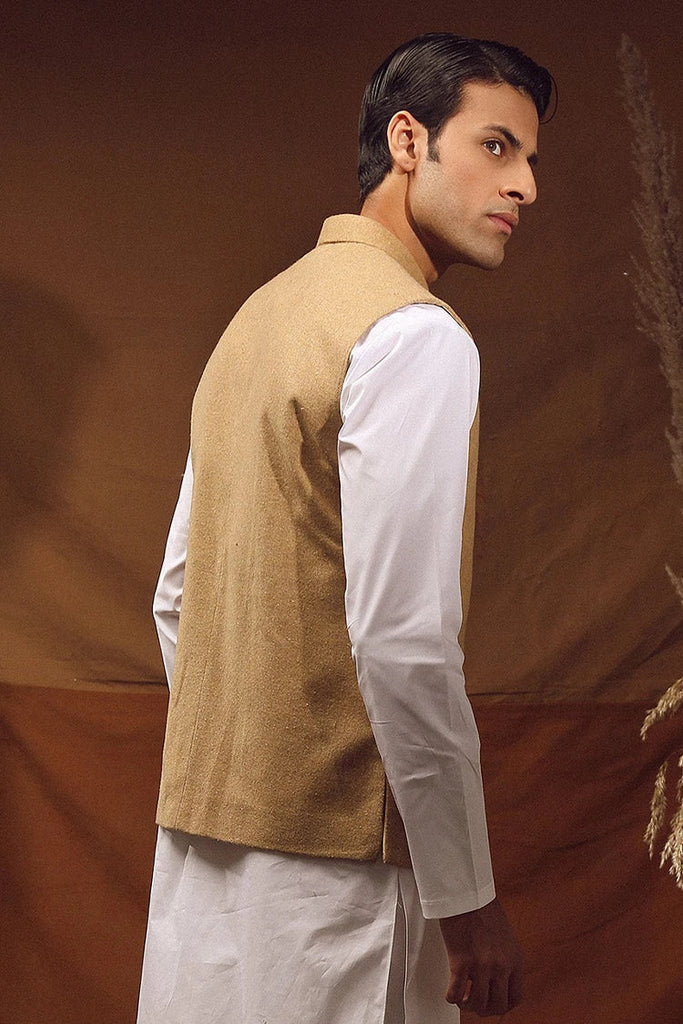 Istor - Waistcoat - Tweed - Light Khaki - IST-59