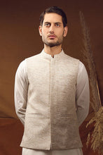 Load image into Gallery viewer, Istor - Waistcoat - Khaddar - Off White - IST-63