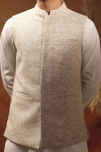 Load image into Gallery viewer, Istor - Waistcoat - Khaddar - Off White - IST-63