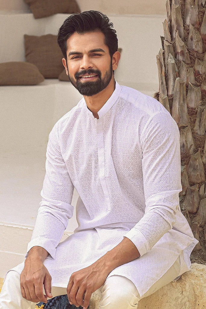 Istor - 1 Pc Stitched - White Kurta - IST-70