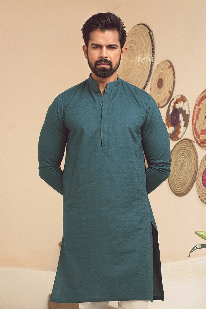 Istor - 1 Pc Stitched - Green Kurta - IST-79