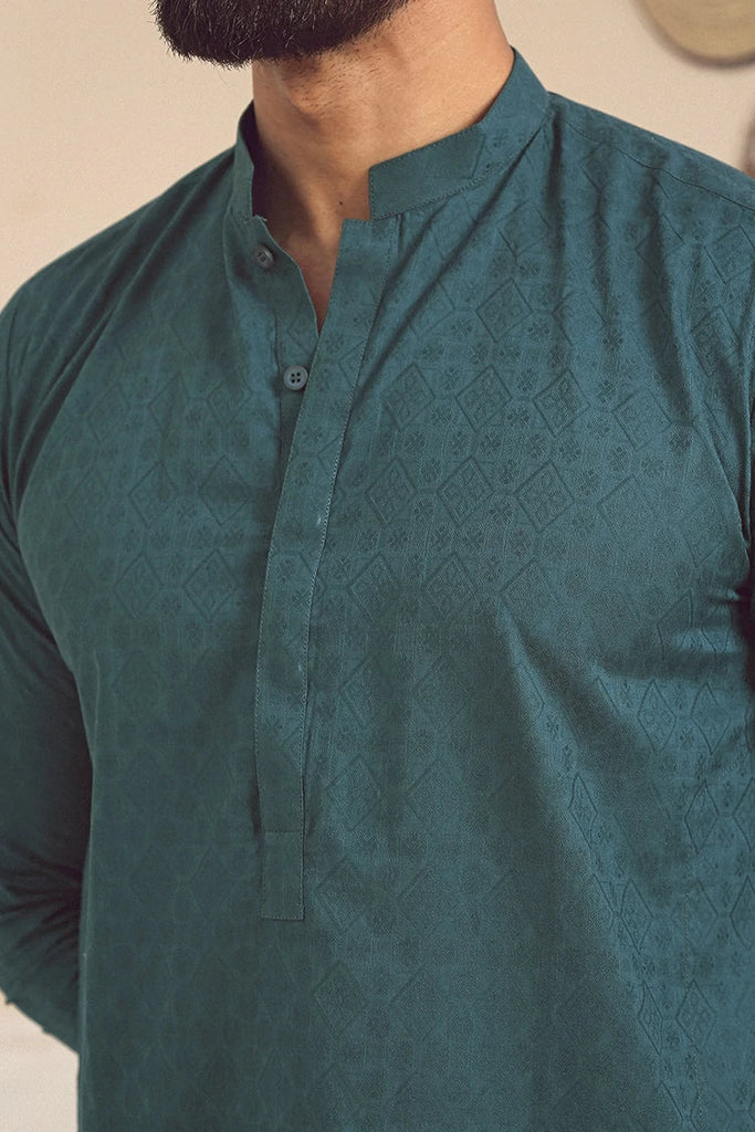 Istor - 1 Pc Stitched - Green Kurta - IST-79