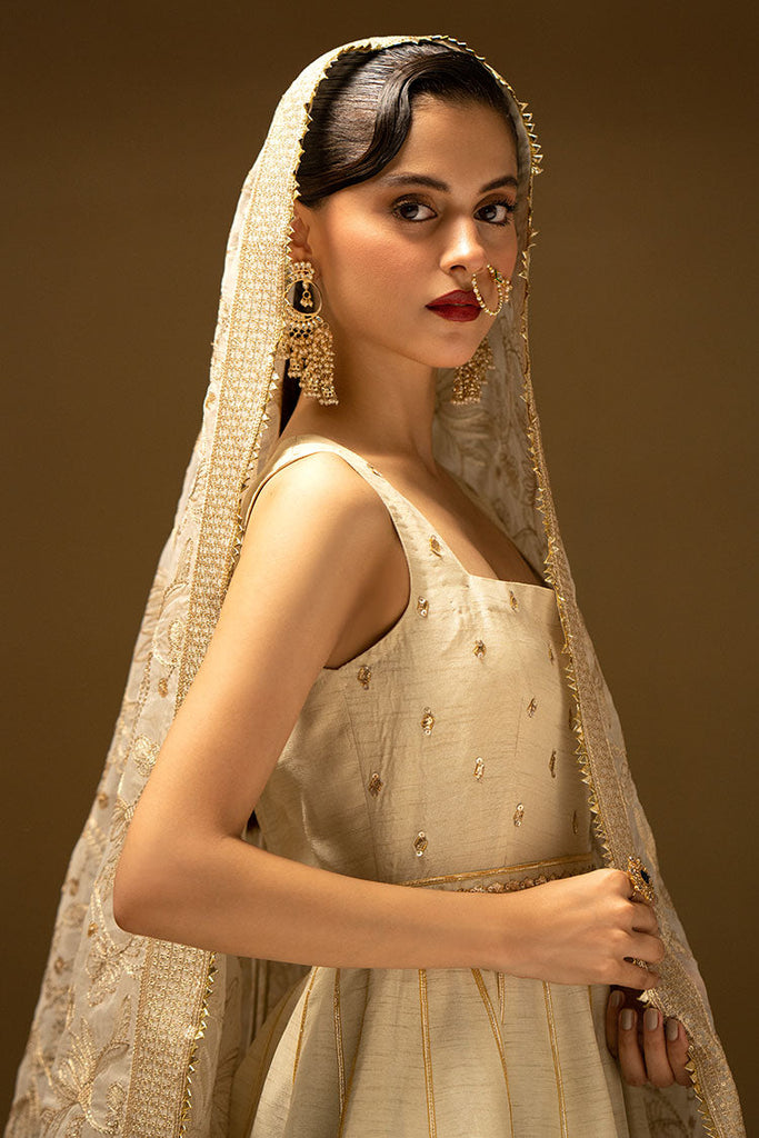 Fozia Khalid - Ivory Sequin