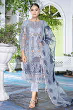 Load image into Gallery viewer, Ketifa - Formals Unstitched Collection - Floral Gray