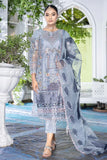 Ketifa - Formals Unstitched Collection - Floral Gray