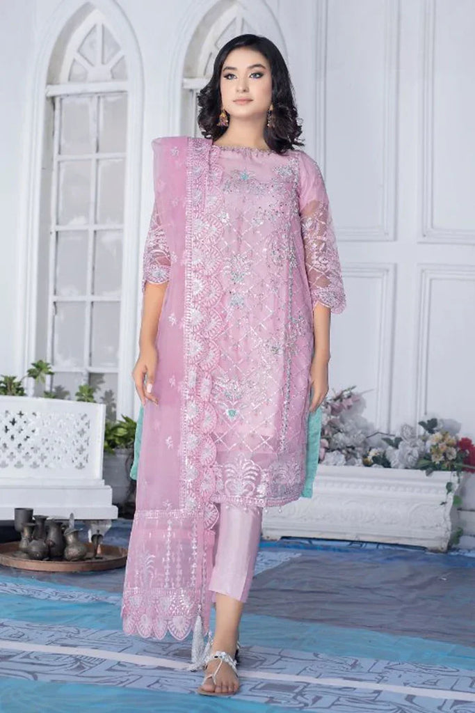 Ketifa - Formals Unstitched Collection - Precious Pink