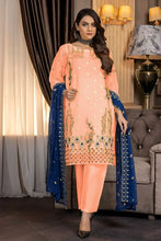 Load image into Gallery viewer, Ketifa - 3 PC Luxury Unstitched Collection - Trendy Peach