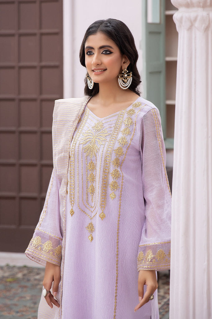 La Rosaa - Eid Edit Pret '24 - LE-24-01 Lilac - 3Pc