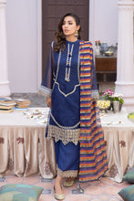 Load image into Gallery viewer, La Rosaa - Eid Edit Pret &#39;24 - LE-24-03 Navy Blue - 3Pc