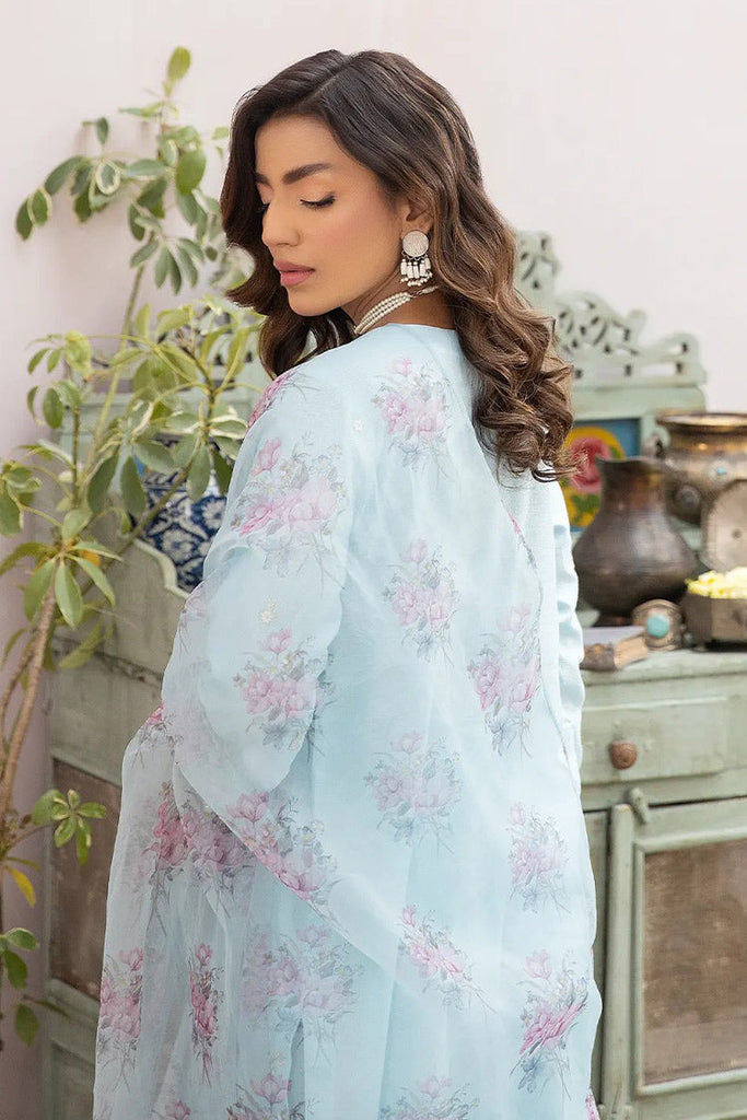 La Rosaa - Eid Edit Pret '24 - LE-24-09 Light Blue - 3Pc