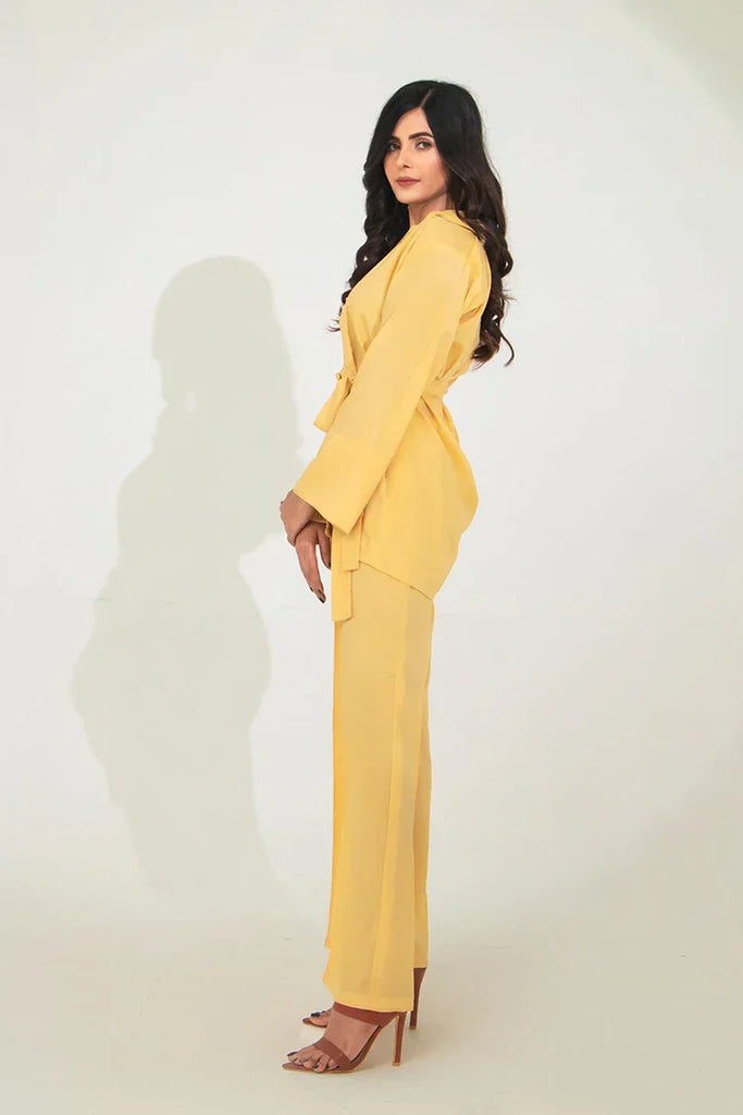 The Slay Wear - Co-ord Set - Lemon Luxe