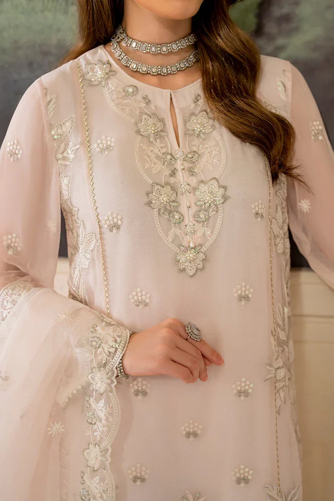 Fozia Khalid - Unstitched Chiffon Collection - Mirela - LFP-1105