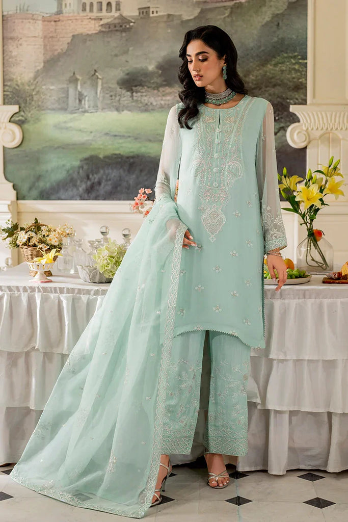 Fozia Khalid - Unstitched Chiffon Collection - Mysha - LFP-1106