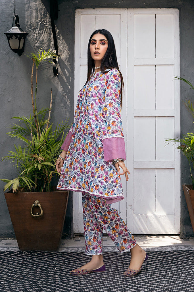 Zivah - Ready to Wear Summer Lawn Collection - Lilac