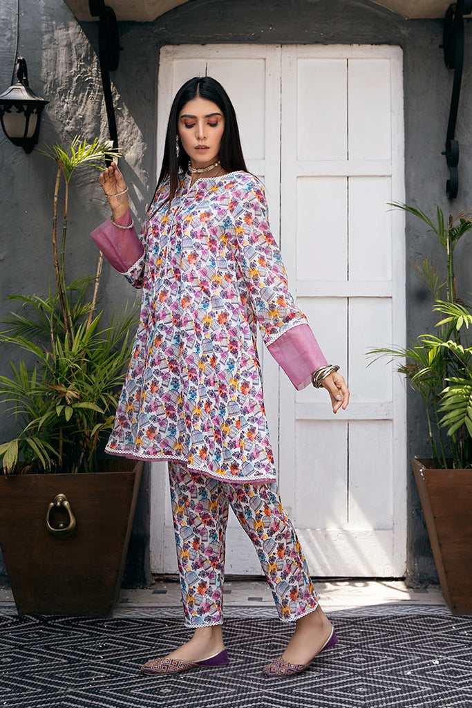 Zivah - Ready to Wear Summer Lawn Collection - Lilac