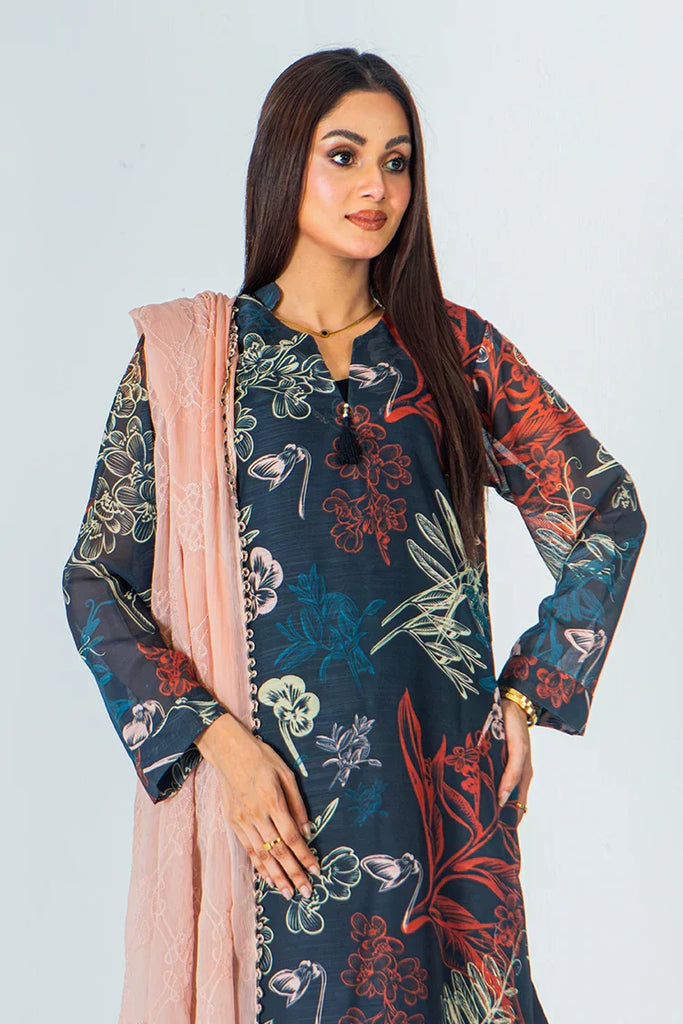 Mahnoor Ejaz - Noor Printed Pret Collection - ME-SPC-002-P