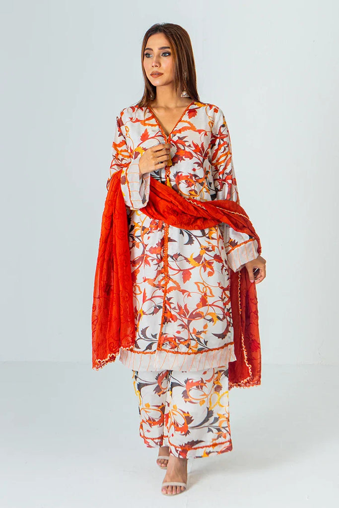 Mahnoor Ejaz - Noor Printed Pret Collection - ME-SPC-003-P