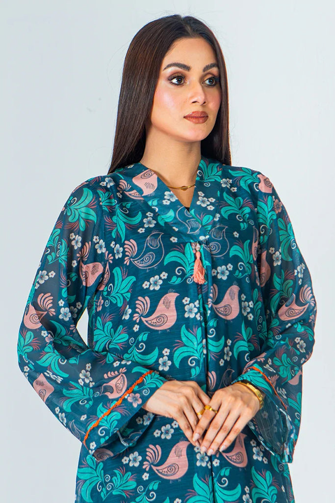 Mahnoor Ejaz - Noor Printed Pret Collection - ME-SPC-004-P