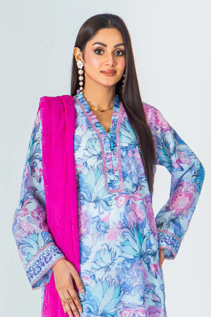 Mahnoor Ejaz - Noor Printed Pret Collection - ME-SPC-006-P