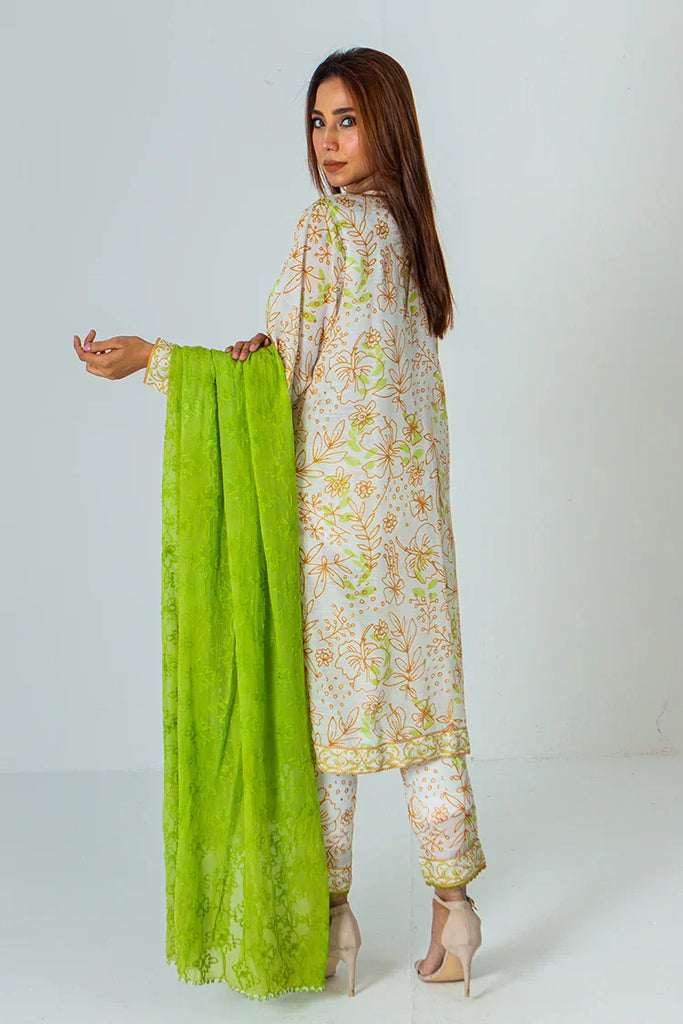 Mahnoor Ejaz - Noor Printed Pret Collection - ME-SPC-007-P