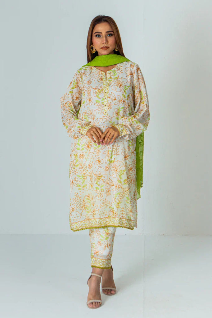 Mahnoor Ejaz - Noor Unstitch Printed Collection - ME-SPC-007