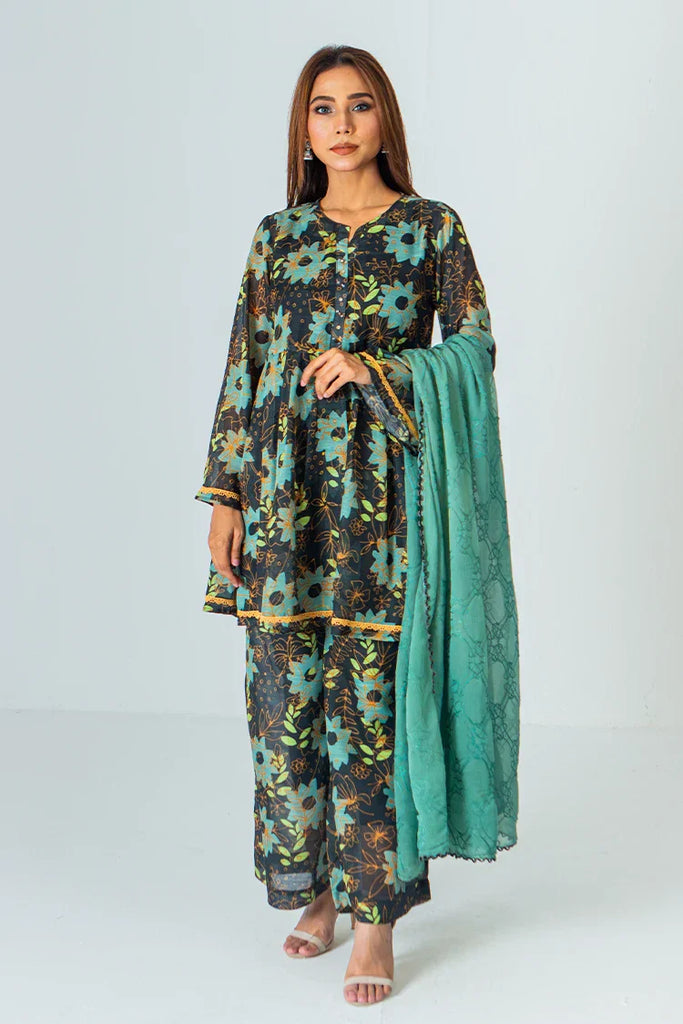 Mahnoor Ejaz - Noor Printed Pret Collection - ME-SPC-009-P