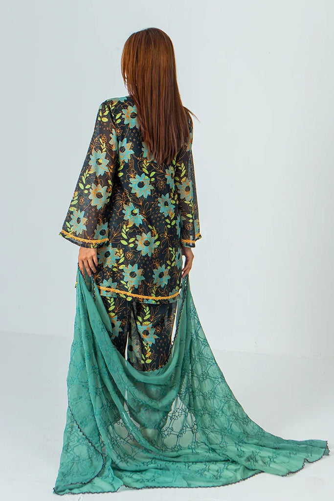 Mahnoor Ejaz - Noor Printed Pret Collection - ME-SPC-009-P