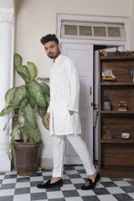 Load image into Gallery viewer, ER Chicken Kari 560 Sherwani Kurta Front Open From Bottom with loop bttond