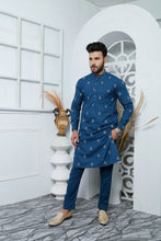 Load image into Gallery viewer, ER 502 Embroidered Men&#39;s Kurta Pajama