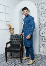 Load image into Gallery viewer, ER 502 Embroidered Men&#39;s Kurta Pajama