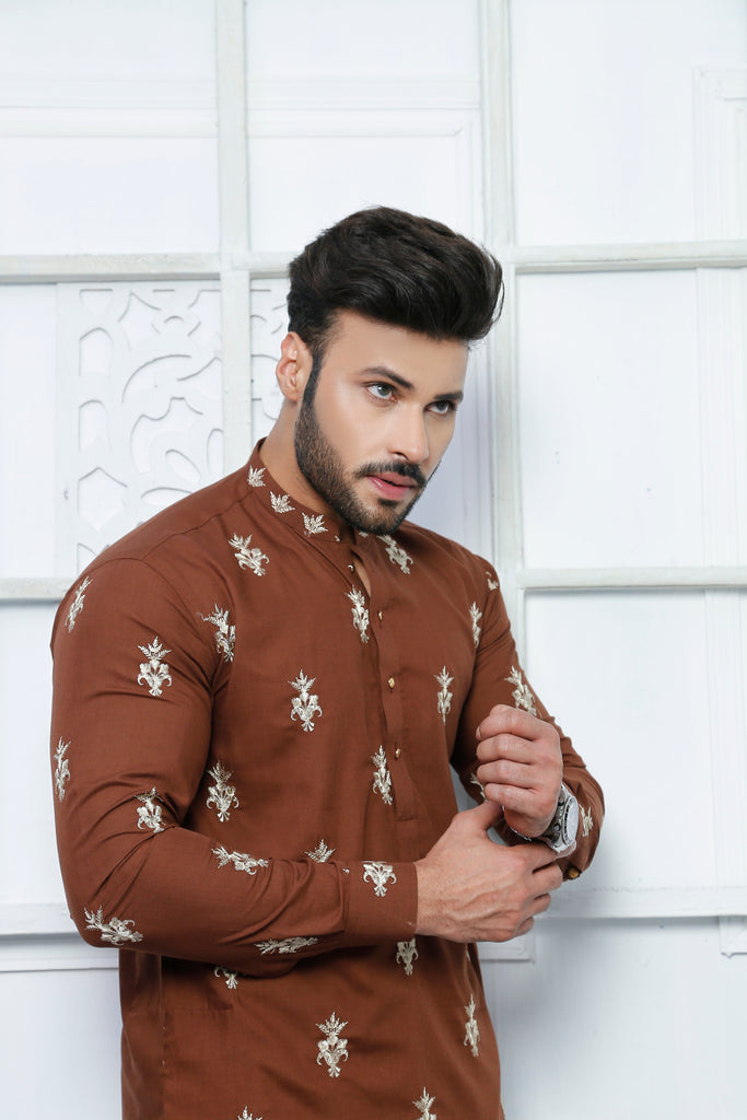 ER 503 Men's Embroidered Kurta