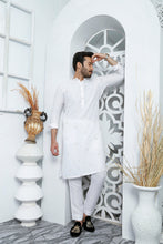 Load image into Gallery viewer, ER 507 White Kurta Pajama