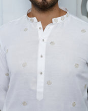 Load image into Gallery viewer, ER 507 White Kurta Pajama