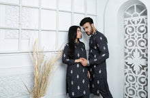 Load image into Gallery viewer, ER CP 2 Gray Embroided Couple Suits