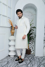 Load image into Gallery viewer, ER 469 White Kurta Pajama For Men