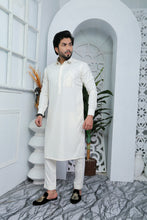 Load image into Gallery viewer, ER 469 White Kurta Pajama For Men