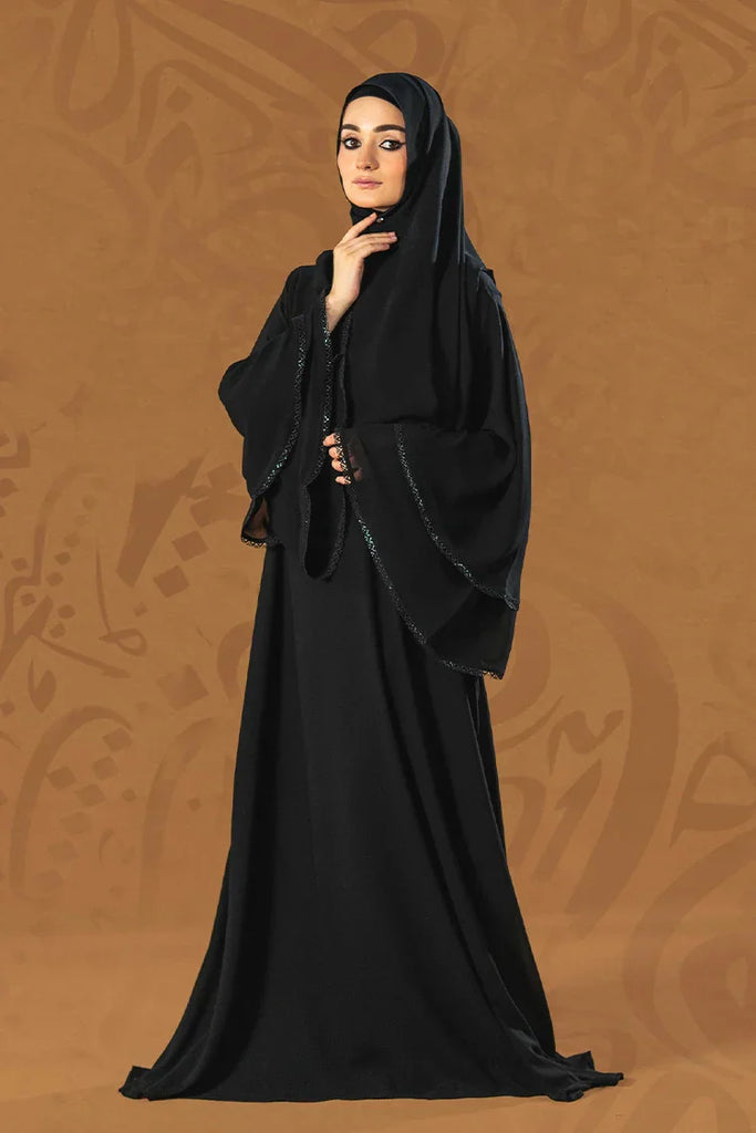 Malbus - Siyah - Abaya - Mina