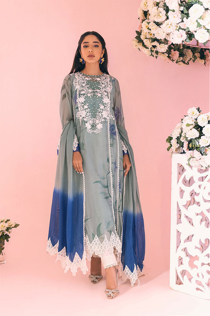 RJS Pret - Inaaya Eid Edit Pret Collection - Mint Rose