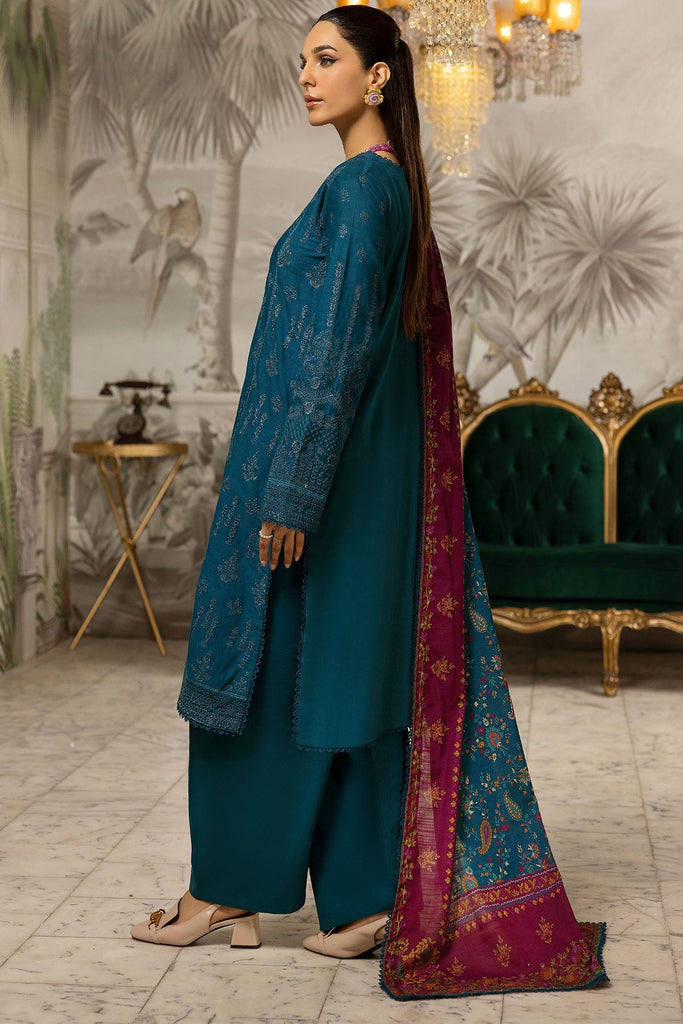 4995-AIFA EMBROIDERED KHADDAR UNSTITCHED