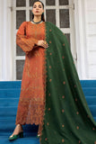 4997-PERISA EMBROIDERED KHADDAR UNSTITCHED