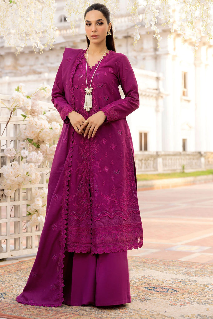 5000-NOORIE EMBROIDERED KHADDAR UNSTITCHED