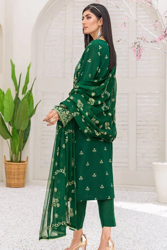 Kleren - Mehr o Maah Embroidered Slub Karandi Collection - M-13