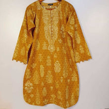 Load image into Gallery viewer, Mustard Winter Wear Kurta - ZK226