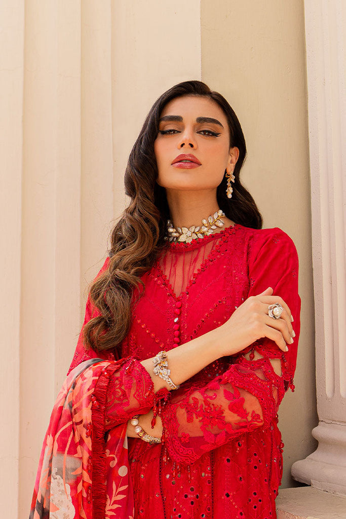 Ellena - 3-PC Unstitched Embroidered Lawn Suit